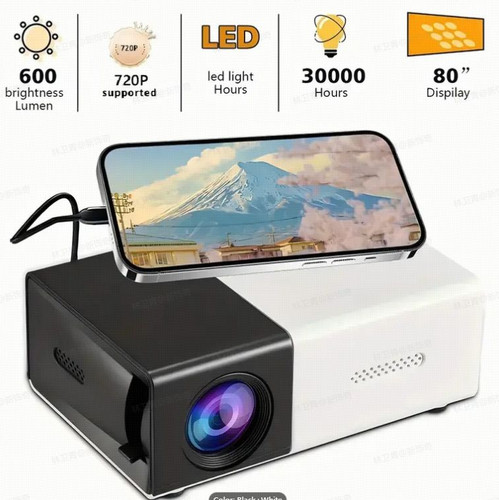 Mini projector portable - hd, led