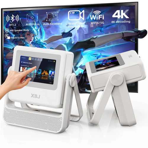Mini projector 1080p wifi 6 - mini,