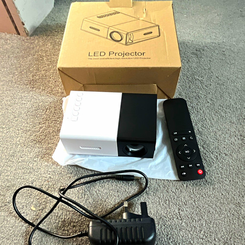 Led desktop projector portable - led,