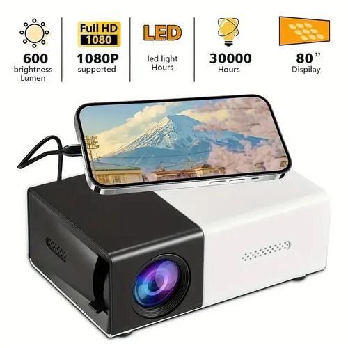 Mini portable led projector - led, hd