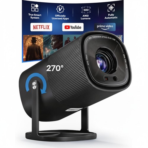 Mini portable projector 1080p - projector,