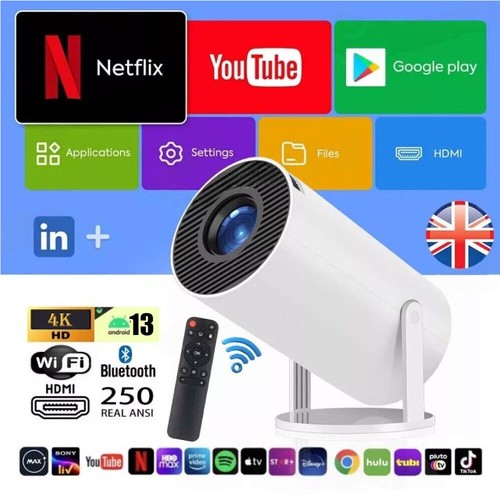 Projector smart hd - 4k,