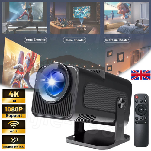Portable projector smart - 5g, 4k