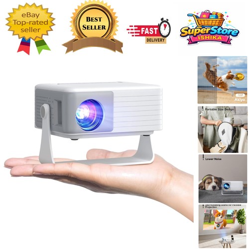 Portable 1080p mini projector - 1080p,