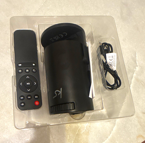 Mini projector black with - projector,