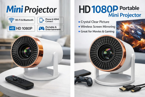 Mini projector wifi - projector, bluetooth