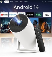 Android 14 Mini Projector 4K