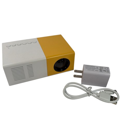 Mini led projector yellow - led,