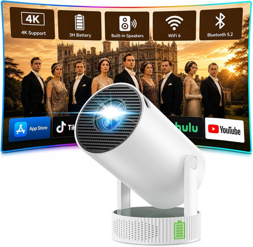 Smart projector hd - 5g,