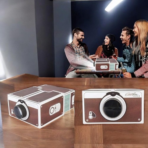 Smartphone projector up to - up,
