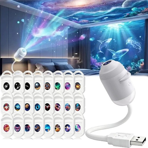 Portable led galaxy ocean - 4k,