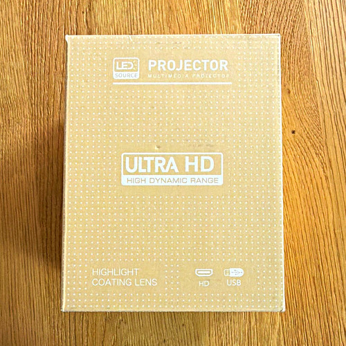 Mini projector led portable - led,