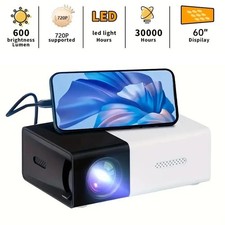Mini Projector Portable HD LED