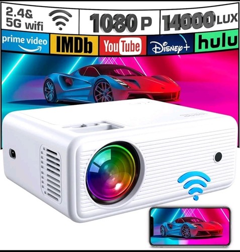 Mini projector clokowe wifi - projector,,