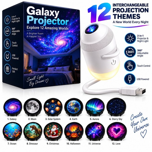 Portable led galaxy - portable,