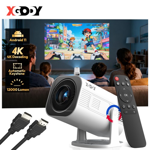 Mini portable projector - 4k,