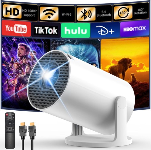 Mini projector 1080p portable - projector,,