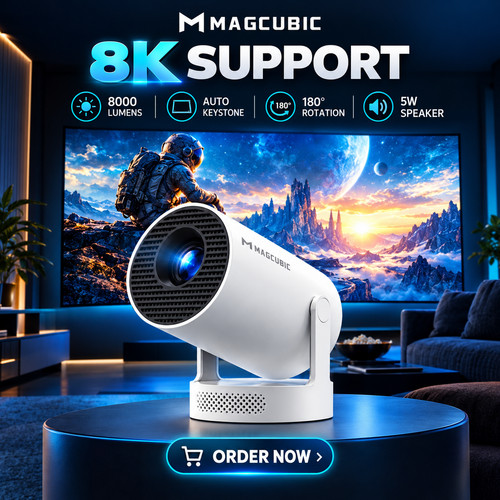 Uhd led android projector - android,