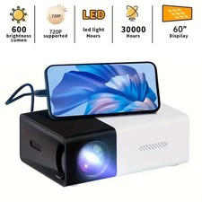 Mini Projector Portable HD LED